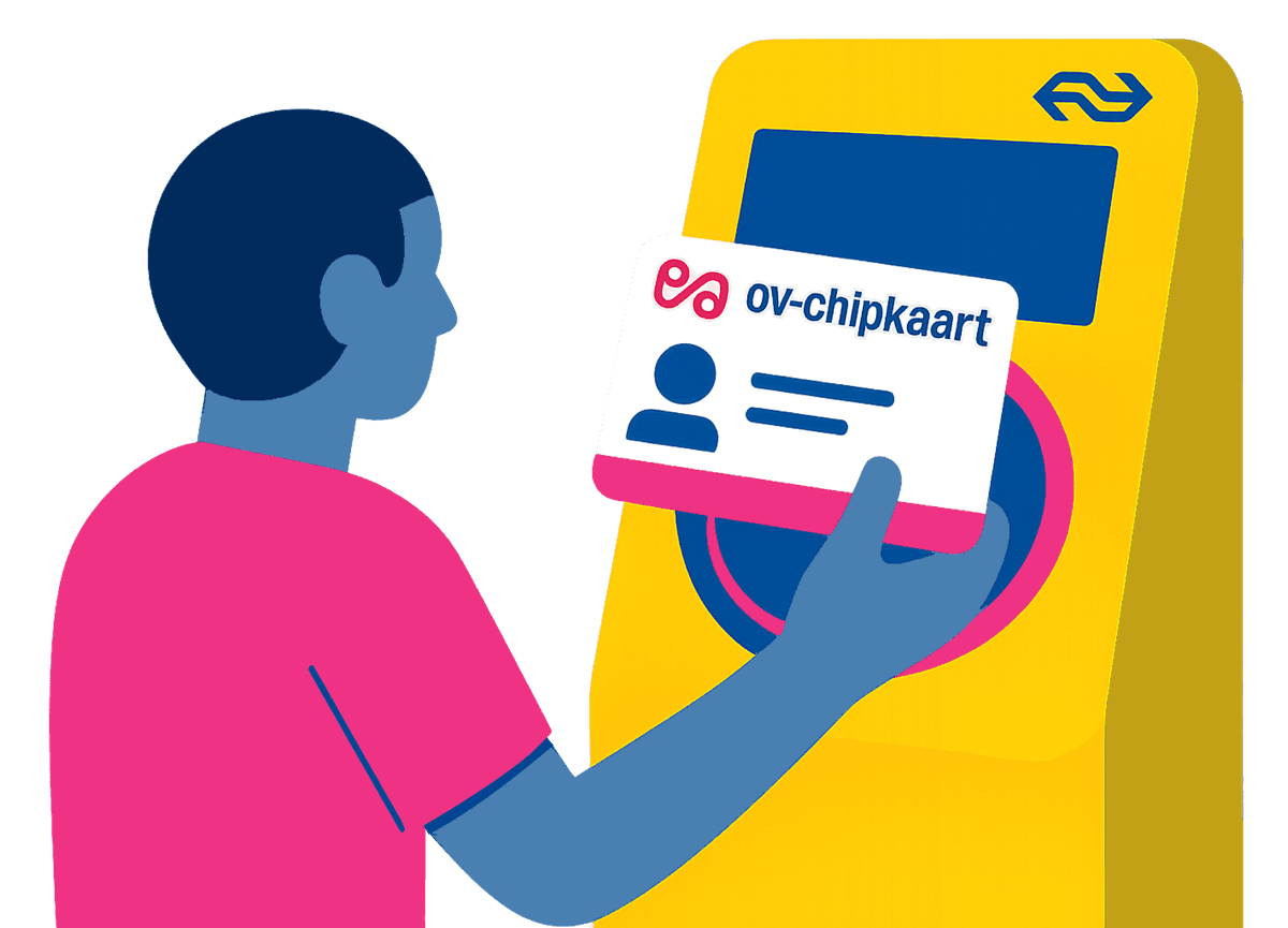 OV-chipkaart en trein